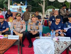 Kabag Ops Polresta Pimpin Langsung Pengamanan Final Turnamen  Sepak Bola