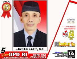 Ingat Pilih Calon DPD RI Jamhari Latif