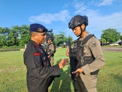 Sat, Brimob Polda NTB Simulasi Pengamanan  Even MotoGP 2023