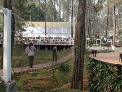 Musim Kemarau Panjang, WKG Cikole Ingatkan Pengunjung Tidak Buang Puntung Rokok Sembarangan