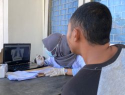Peduli TBC, WBP Lapas Sumbawa Besar Jalani Pemeriksaan Cegah Penyebaran TBC di Dalam Lapas