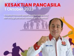Ketua Koni Sumbawa Abdul Rafiq: Selamat Hari Kesaktian Pancasila