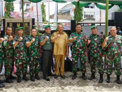 Plt Bupati Langkat Buka Turnamen Dam Batu Ceria Piala Danramil 07/Stabat