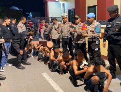 Bawa Ketapel Panah, 9 Remaja Diamankan Polres Sumbawa