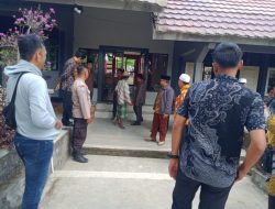 Kapolsek Janapria Bersama Anggota Olah TKP Pasca Insiden Antar Siswa