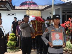 Polres Lombok Utara Gelar Upacara Perabuan