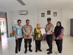 Sat Binmas Polres Lombok Utara Lakukan Penyuluhan di SMKN 1 Pemenang