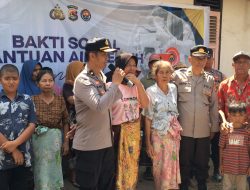 HUT Humas Polri Ke-72, Bidhumas Polda NTB Bersama Polres Loteng salurkan Air Bersih