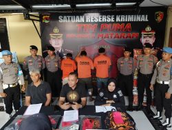 3 Orang Residivis Pelaku Curat di Tangkap Polisi