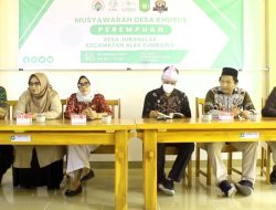 Lakpesdam NU Gelar Musdes Khusus Perempuan Juranalas 