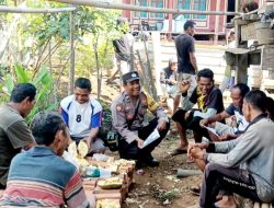 Cegah TPPO, Polsek Brang Rea  Sosialisasi pada Warga