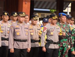 Kapolresta Apel Gelar Pasukan Ops Mandalika II Rinjani 2023