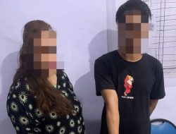 Pasangan Sejoli di Tangkap Polisi Lantaran Kuasai Narkoba