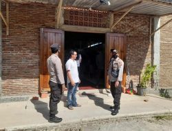 Polsek Maluk Lakukan Pengamanan Ibadah Umat Nasrani