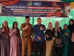 Anggota DPRD Sumatera Utara Muhammad Andri Afisah Lakukan Reses