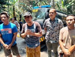 Perduli Sesama Kompol Made Yogi Berikan Bantuan Air Bersih Bagi Warga
