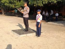 Kapolsek Rhee Berikan Himbauan Kamtibmas di sekolah