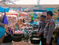 Polsek Kopang Sidak Pedagang dan Imbau Peredaran Upal