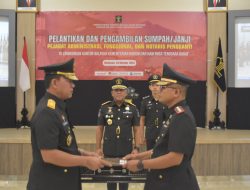 Ini Kata Kanwil Kemenkumham NTB Saat Melantik Beberapa Pejabat di Interennya