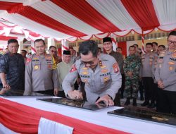 Irjen Pol Djoko Poerwanto Resmikan 7 Kantor Baru di Akhir Jabatannya