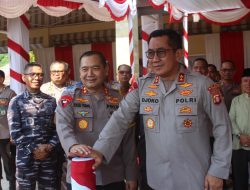 Irjen Pol. Drs Djoko Poerwanto Resmikan Bangunan Mako Baru Polres Sumbawa
