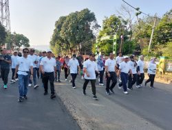 Wakapolres KSB  Bersama Forkopimda Gelar Car Free Day