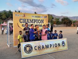 Kapolsek Jereweh Hadiri Penutupan Turnamen Sepak Bola