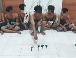 Polres Sumbawa Amankan Sejumlah Remaja Lantara  Bawa Panah