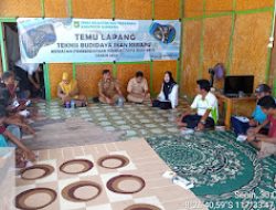 Edukasi Kelompok Nelayan, DKP Sumbawa Gelar Bimtek di Dusun Prajak
