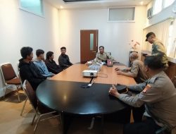 Kapolsek Dampingi APMP Hearing di Kantor  Gubernur