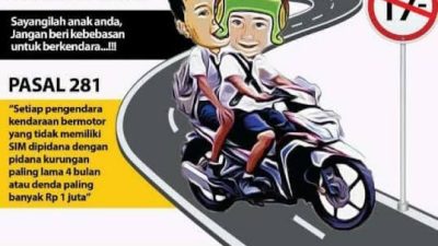 148 Kasus Laka Ditangani, Romy:  Didominasi Anak Dibawah Umur