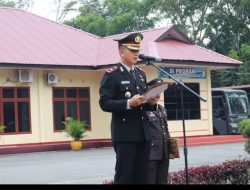 Polres Langkat Melaksanakan Upacara Peringatan Hari Sumpah Pemuda Ke – 95 Tahun 2023