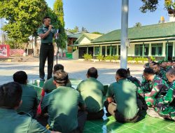 Cegah Pelanggaran Personel, Dandim 1615/Lotim Berikan Jamdan