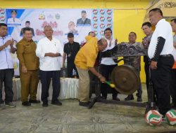 Syah Afandin Buka Turnamen Volly Antar Pelajar SMA/SMK Negeri dan Swasta