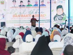 Hadiri Tabligh Akbar Ponpes Al Habib Pangkalan Brandan, Syah Afandin Sedekahkan Rp 50 Juta