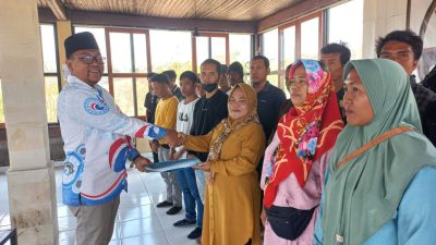 Caleg Partai Gelora Agus Alfian Kukuhkan Tim Pemenangan Pileg 2024