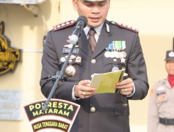 Kapolresta Mataram Pimpin Upacara Peringatan Hari Pahlawan Ke-78 Tahun 2023