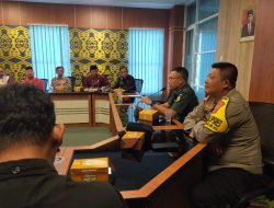 Dandim 1620/Loteng Hadiri Rapat Koordinasi Rencana Aksi Lombok Tengah Untuk Palestina