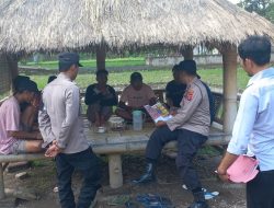 Polsek Batukliang Sosialisasi Masalah Kasus  TPPO