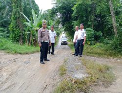 Menyambut Natal dan Tahun Baru Sat Lantas Polres Langkat Rekayasa Lalulintas
