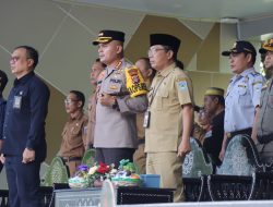 Kapolresta Hadiri Apel Pengawasan Pemilu 2024 Kota Mataram