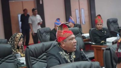 Jalan Lebin Terputus, M Tayeb “Rambo” Minta Pemda Segera Tangani, Kades: Jalan Itu Rusak Parah Sebelumnya 