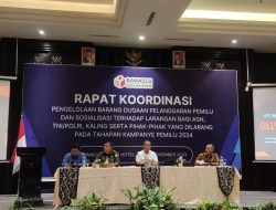 Satgas Gakkum OMB Ikut Rakor Tahapan Kampanye Pemilu