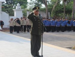 Kasdim 1615/Lotim Mayor Inf Sarbini, S.E., Pimpin Ziarah Nasional Hari Pahlawan di TMP Rinjani Selong