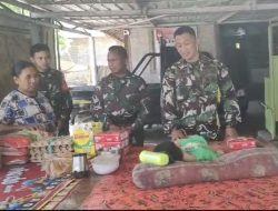 Dandim 1615/Lotim Kunjungi Gezika Novila, Begini Kondisi Bocah Malang Itu