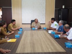 PMI Langkat Periode 2023-2028 Akan di Lantik, Audiensi Ke Plt Bupati Langkat