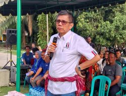 Anggota Dpr RI Hinca Pandjaitan Buka Turnament Volly Makdalena Cup