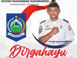 Keluarga Besar Bandara Sultan Muhammad Kaharuddin Mengucapkan Dirgahayu Provinsi NTB Ke 65
