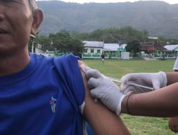 Polsek Poto Tano Evakuasi Korban Akibat Gigitan Anjing Rabies