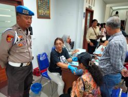 Polresta Mataram Gelar Donor Darah Jelang Paskah dan Nataru